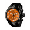 Bracelet de montre Invicta 5735.01 Caoutchouc Noir