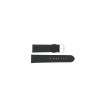Bracelet de montre Universel 61215B.10.22 Cuir Noir 22mm