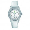 Bracelet de montre Lacoste 2000464 / LC-11-3-14-0141 Cuir Blanc 18mm