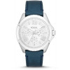 Bracelet de montre Fossil AM4531 Cuir Bleu 20mm