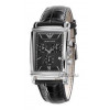 Bracelet de montre Armani AR0292 Cuir Noir 22mm