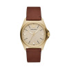 Bracelet de montre Armani AR11331 Cuir Brun 18mm