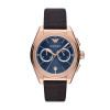 Bracelet de montre Armani AR11563 Cuir Brun 20mm
