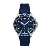 Bracelet de montre Armani AR11588 Nylon Bleu 22mm
