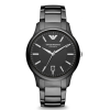 Bracelet de montre Armani AR1475 Céramique Noir 22mm