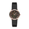 Bracelet de montre Armani AR1802 Cuir Noir 14mm