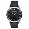 Bracelet de montre Armani AR80012 Cuir Noir 22mm
