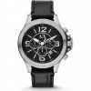 Bracelet de montre Armani Exchange AX1506 Cuir Noir 22mm