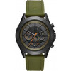 Bracelet de montre Armani Exchange AX2608 Silicone Vert 22mm