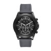 Bracelet de montre Armani Exchange AX2609 Silicone Gris 22mm
