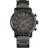 Bracelet de montre Fossil BQ1652 Acier inoxydable Noir 24mm