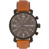 Bracelet de montre Fossil BQ2045 Cuir Brun 20mm
