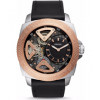 Bracelet de montre Fossil BQ2208 Cuir Noir 24mm