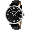 Bracelet de montre Fossil BQ2248 Cuir Noir 20mm