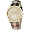 Bracelet de montre Burberry BU10001 Cuir/Textile Multicolore 20mm