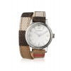 Bracelet de montre Burberry BU7849 Cuir Multicolore 14mm