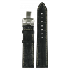 Bracelet de montre Certina C53670294265A Cuir Noir 20mm