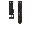 Bracelet de montre TW Steel CEB106 Cuir Noir 22mm