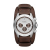 Bracelet de montre Fossil CH2857 Cuir Brun 22mm