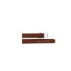 Bracelet de montre Universel D401Z Cuir Brun 14mm