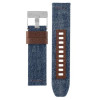 Bracelet de montre Diesel DZ1825 Cuir Jeans 24mm