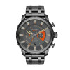 Bracelet de montre Diesel DZ4348 Acier inoxydable Gris anthracite 26mm