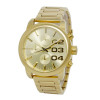 Bracelet de montre Diesel DZ5435 Acier inoxydable Plaqué or 20mm