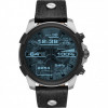 Bracelet de montre Diesel DZT2001 Cuir Noir 24mm
