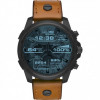 Bracelet de montre Diesel DZT2002 Cuir Brun 24mm