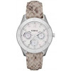 Bracelet de montre Fossil ES3124 Cuir Beige 18mm