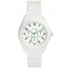 Bracelet de montre (Combinaison bracelet + cas) Fossil ES4064 Silicone Blanc 18mm