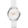 Bracelet de montre Fossil ES4223 Silicone Blanc 16mm