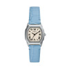 Bracelet de montre Fossil ES5405 Cuir Bleu 16mm