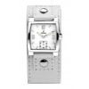 Bracelet de montre Festina F16068-E / F16068-F Cuir Blanc 18mm