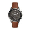 Bracelet de montre Fossil FS5512 / FS5513 Cuir Brun 22mm