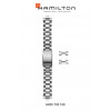 Bracelet de montre Hamilton H705050 / H001.70.505.133.01 / H695705108 Acier 20mm