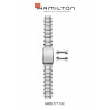 Bracelet de montre Hamilton H695777102 Acier 22mm