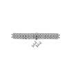 Bracelet de montre Hamilton H695326110 / H326160 / Jazzmaster Acier 22mm