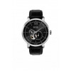 Bracelet de montre Hugo Boss HB-308-1-14-3002 / HB659302800 Cuir Noir 22mm
