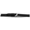 Bracelet de montre Universel F112 Cuir croco Noir 18mm