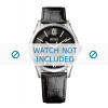 Bracelet de montre Hugo Boss HB-225-1-14-2679 / HB1513022 / 659302561 Cuir Noir 22mm