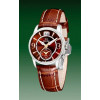 Bracelet de montre Jaguar J624-6 Cuir Brun 17mm