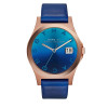 Bracelet de montre Marc by Marc Jacobs MBM1321 Cuir Bleu 18mm
