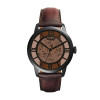 Bracelet de montre Fossil ME3098 Cuir Brun 22mm