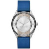 Bracelet de montre Marc by Marc Jacobs MJ1458 Cuir Bleu 18mm