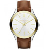 Bracelet de montre Michael Kors MK2259 Cuir Brun 20mm