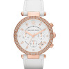 Bracelet de montre Michael Kors MK2281 Cuir Blanc 21mm