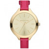 Bracelet de montre Michael Kors MK2298 Cuir Rose 12mm