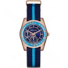 Bracelet de montre Michael Kors MK2402 Textile Bleu 16mm