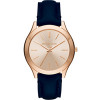 Bracelet de montre Michael Kors MK2466 Cuir Bleu 20mm